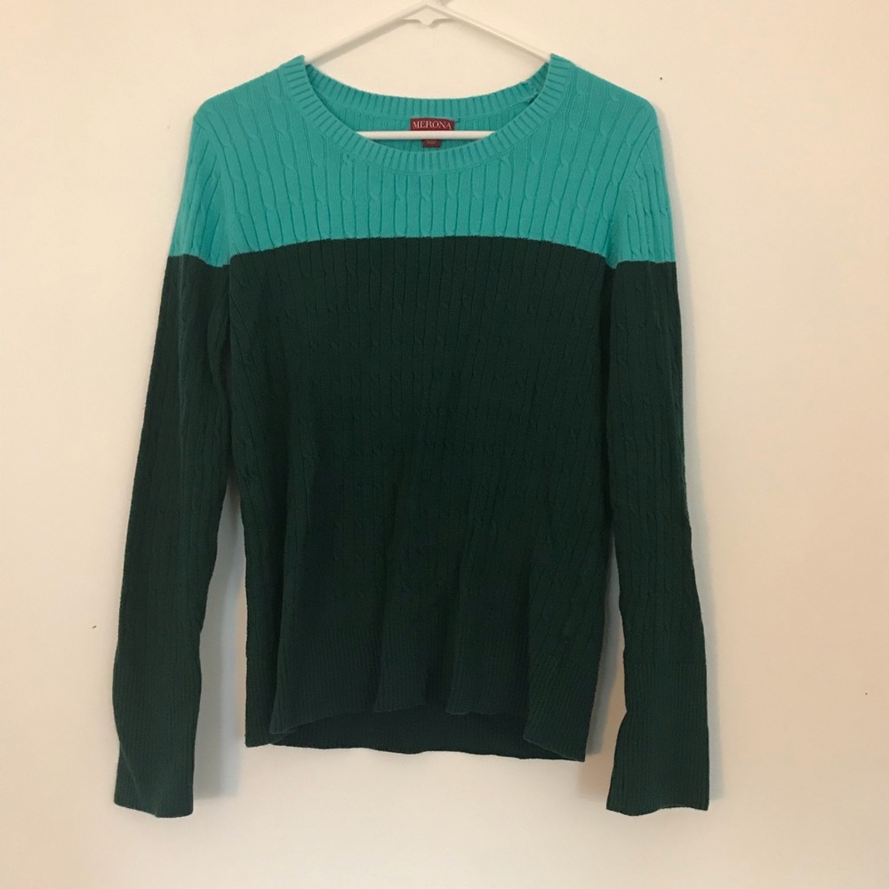 Colorblock Sweater